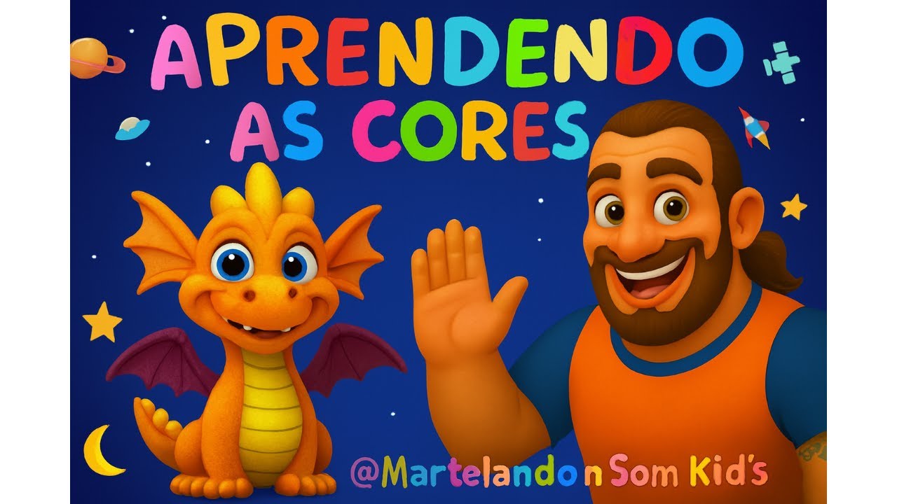 Aprendendo as Cores.  @Martelando o Som Kid´s.