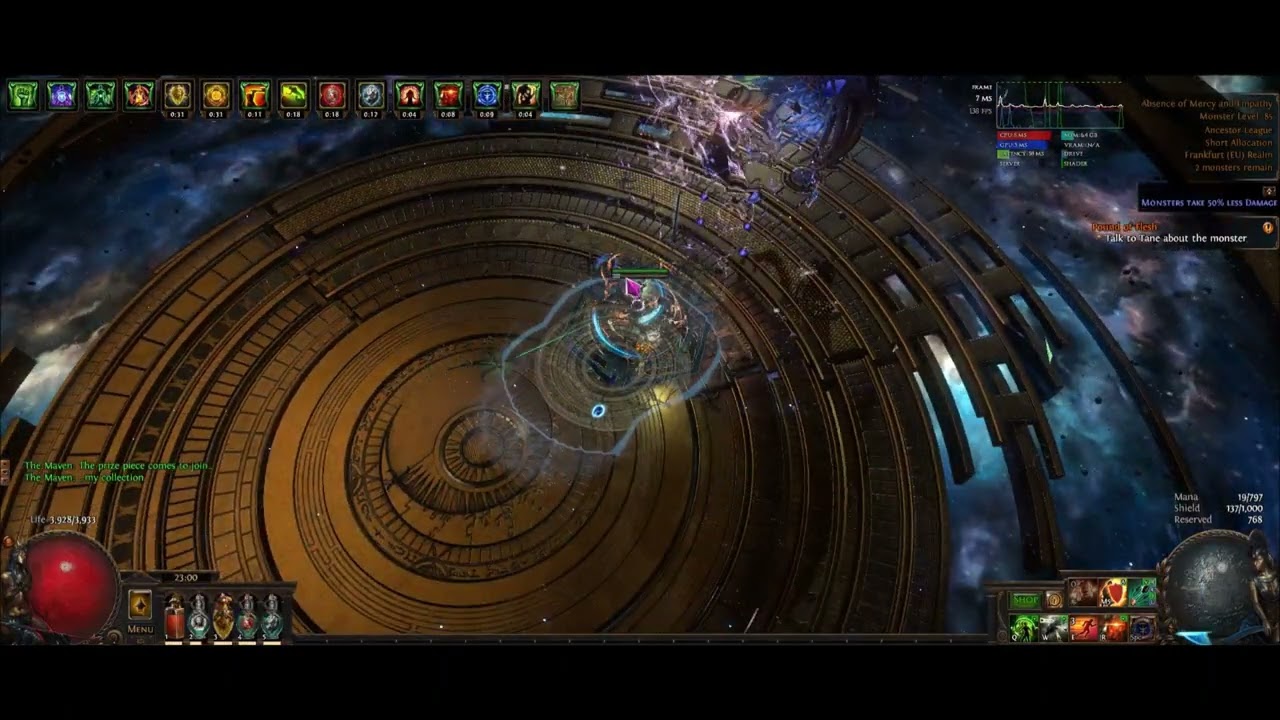 Ethereal Knives Poison w/ Return Projectiles Uber Maven [build got 