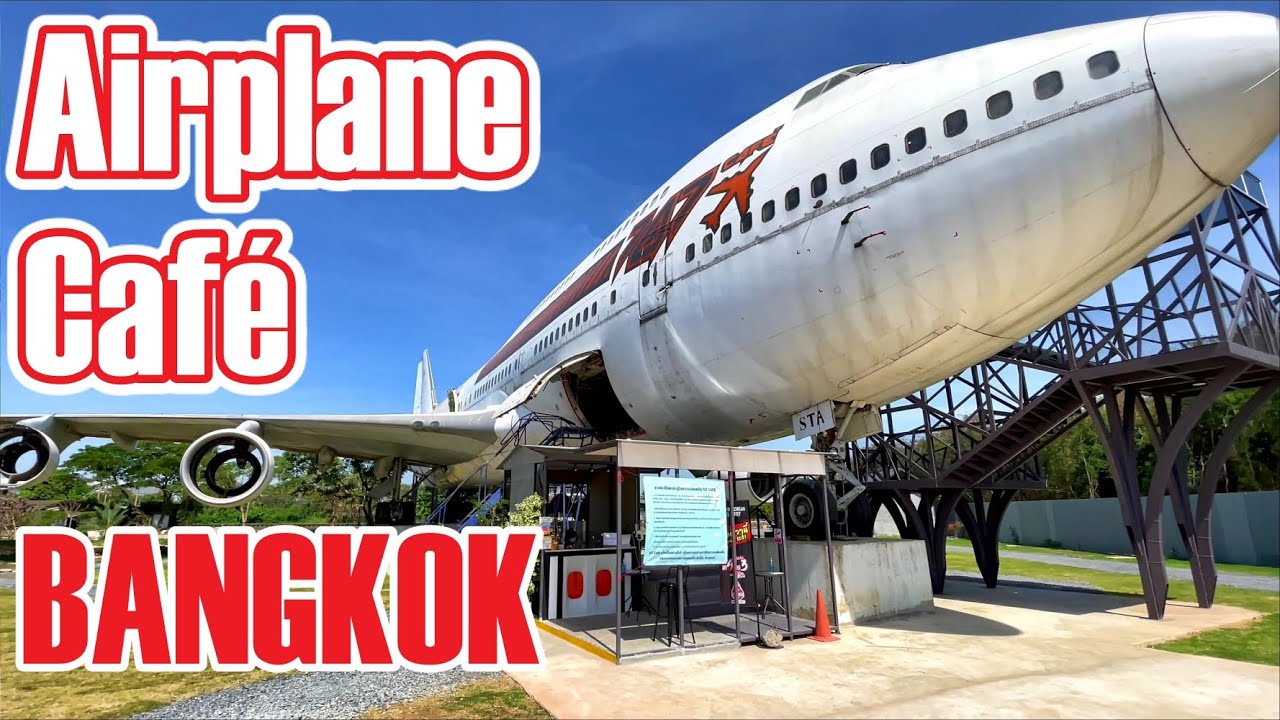 747 Airplane Caf&eacute; in Bangkok ($2 Million Conversion) - 4K Virtual Tour