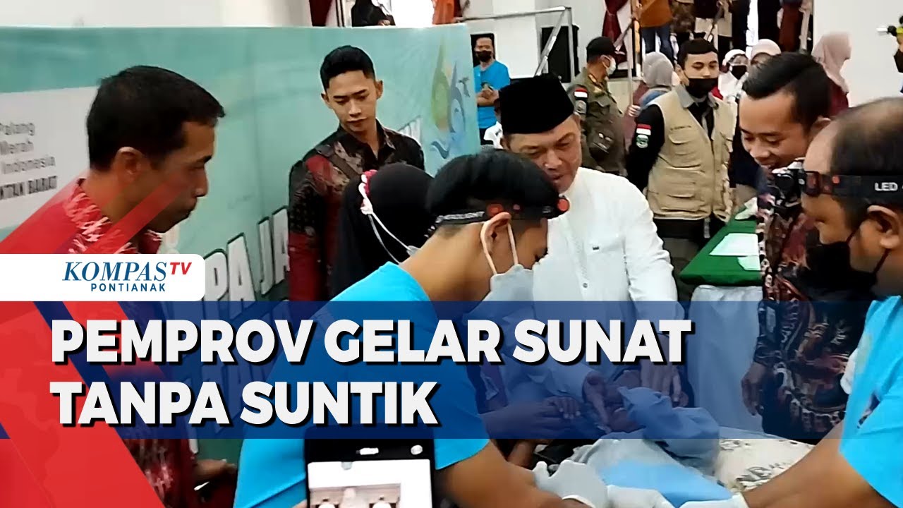Pemprov  Gelar Sunat Massal tanpa Suntik