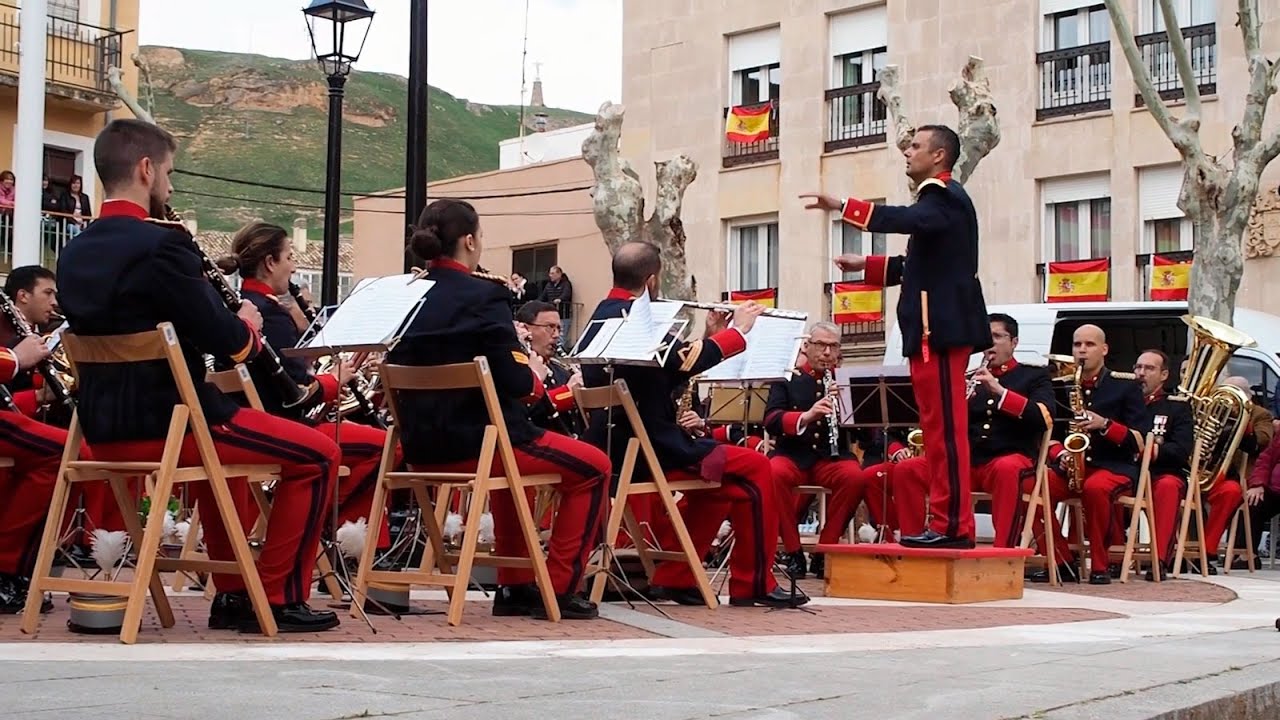 Concierto de la Unidad de Música del Regimiento Inmemorial del Rey nº1 en Huete