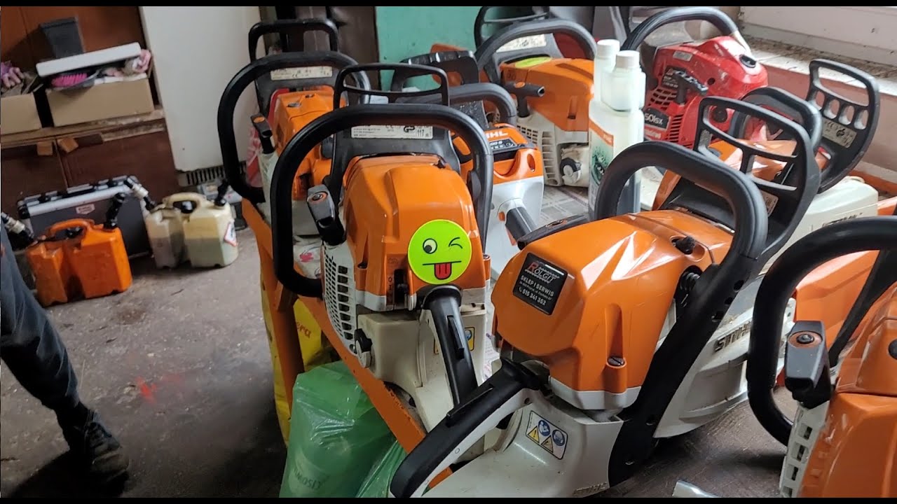 Czym doczyścić i jak dbać o pilarki - czyli preparaty czyszcząco - myjące w świecie Stihl u Wojtka.