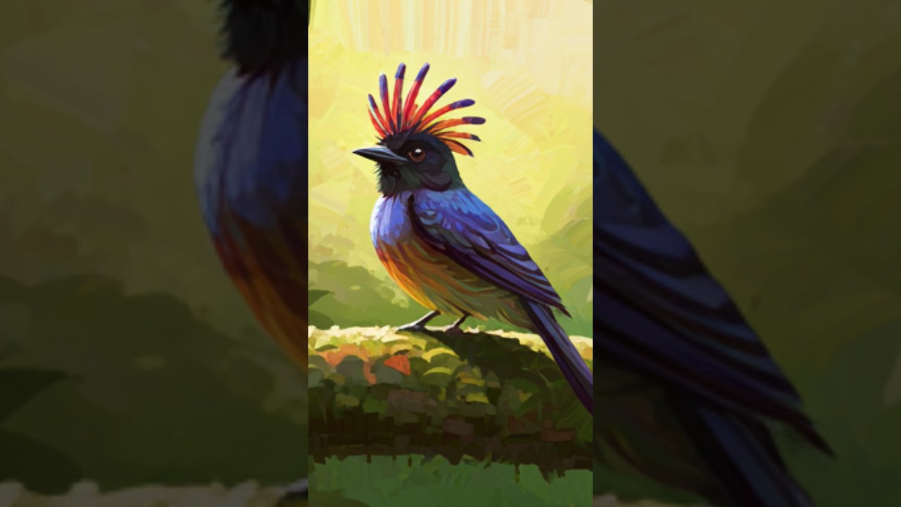 Royal Flycatcher – Nature’s Fashion King 👑 