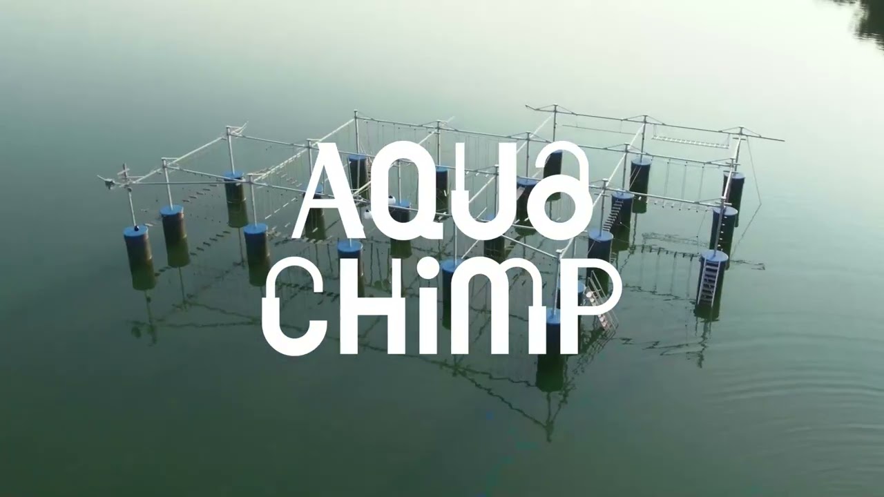 Aqua Chimp am Kransburger See - einzigartig in Norddeutschland/ Action / Ninja Worrior