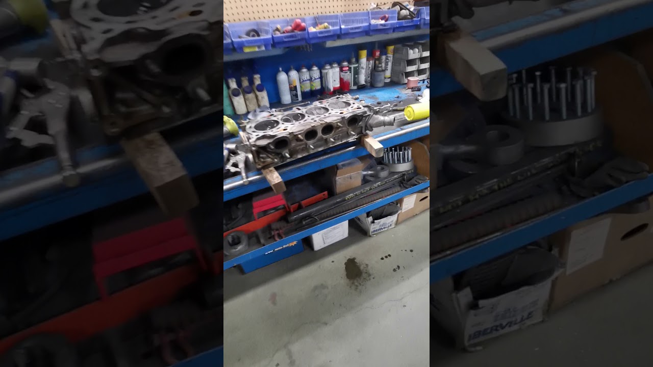 bent valve fix with torch !!!