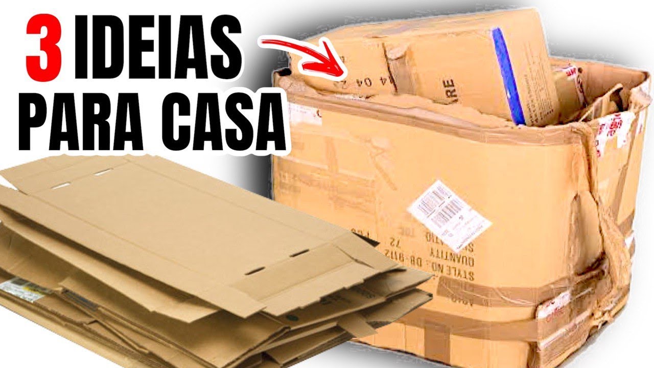 3 IDEIAS FÁCEIS E BARATAS PARA ORGANIZAR A CASA COM MATERIAL RECICLADO