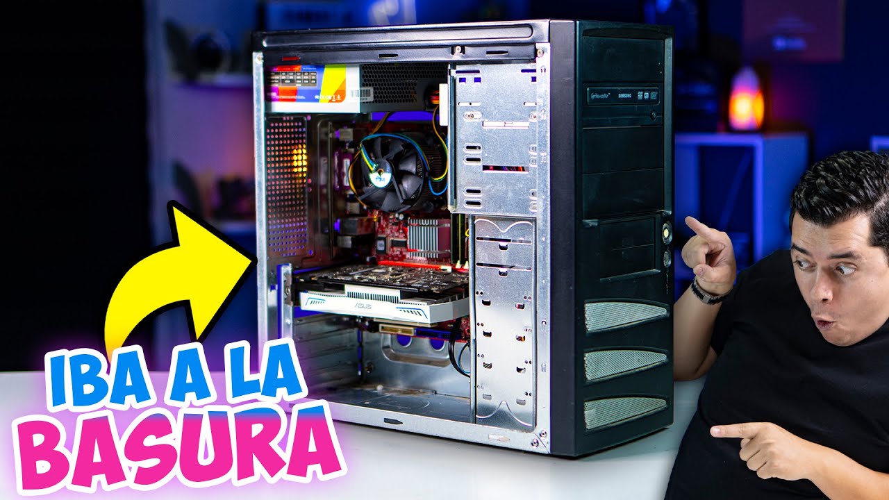 PC que iban a TIRAR La convierto en PC GAMER