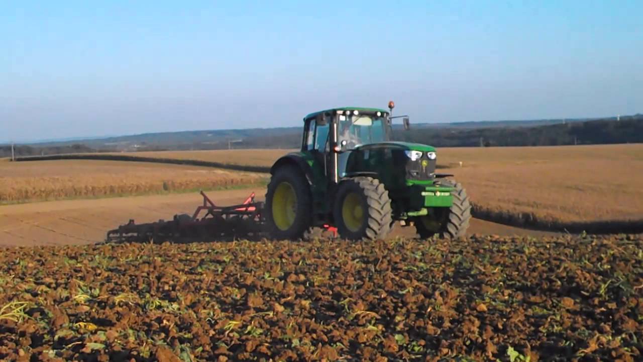 Búza vetés 2014 - Wheat sowing - John Deere 6170M,6330, Fendt 936 vario