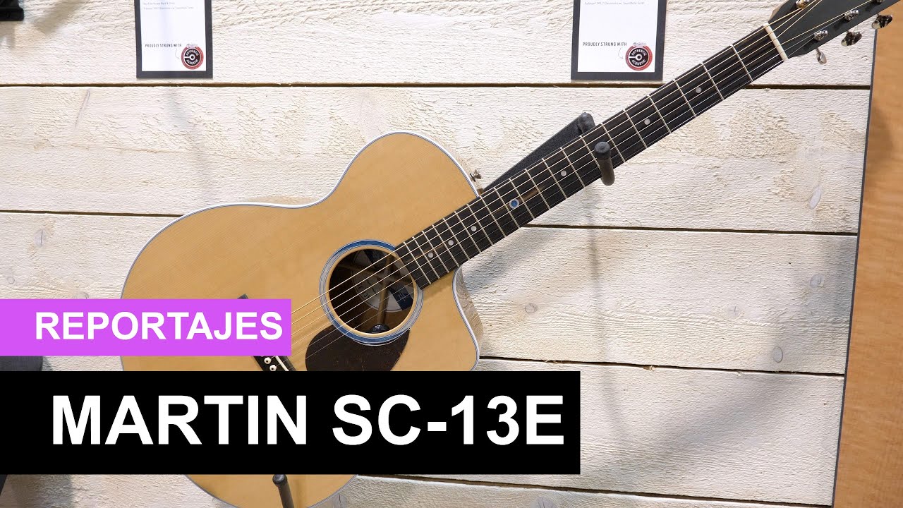 Martin SC-13E: tacto de eléctrica en una guitarra acústica