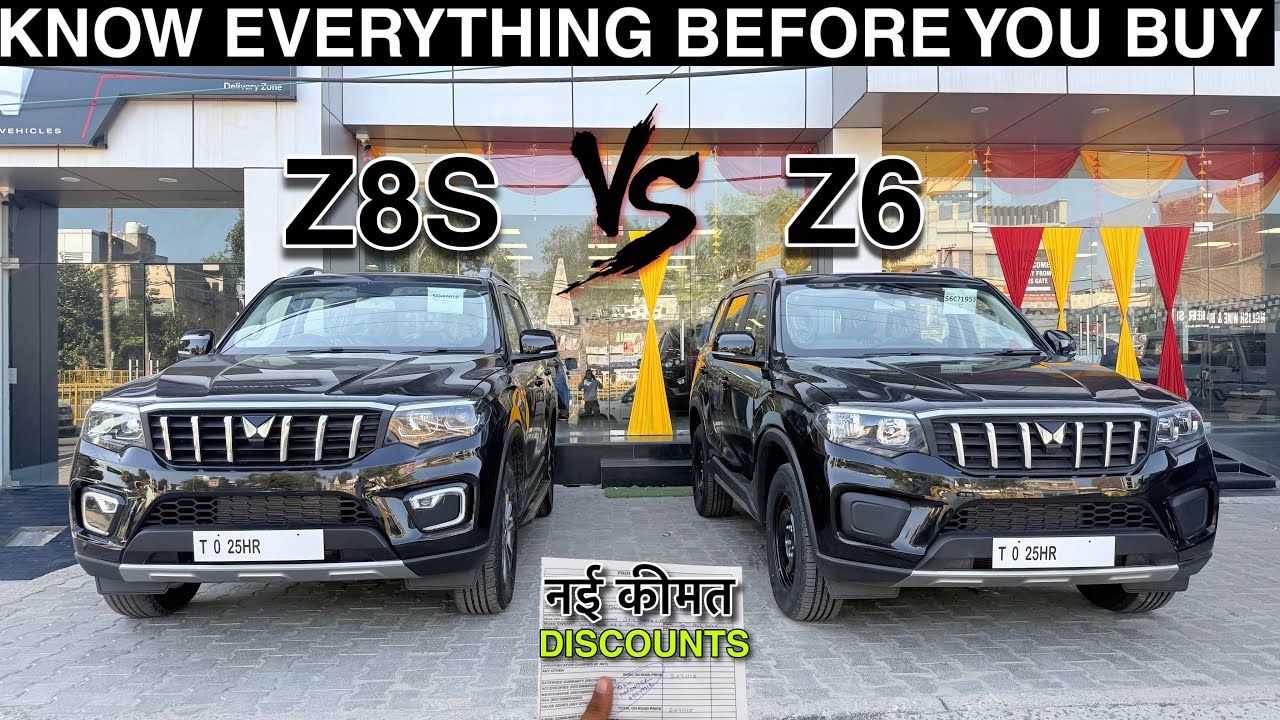 Scorpio n z6 vs z8 select | Which one you Should Buy ✅