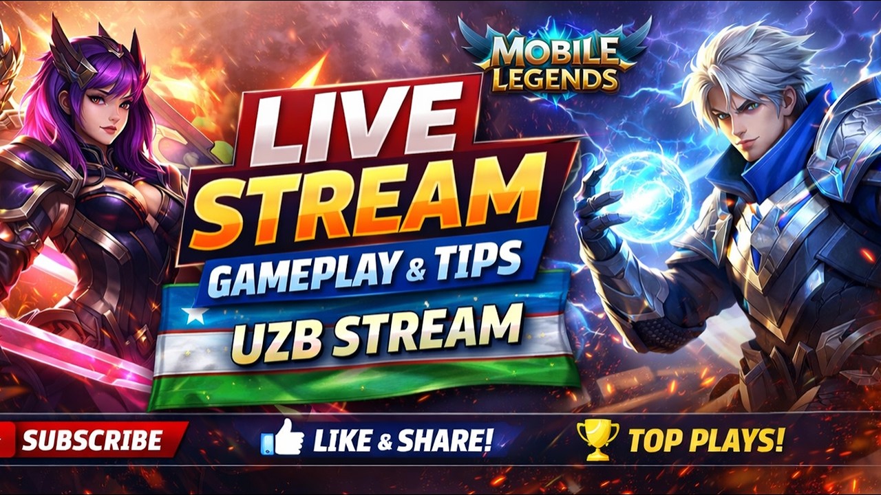 RANG KO'TARAMIZAMI GOOO UZB MOBILE LEGENDS