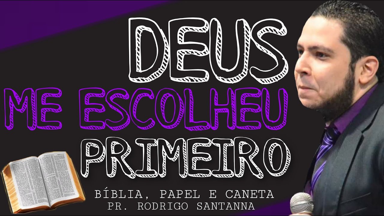 GOD CHOSE ME FIRST | BIBLE, PAPER AND PEN