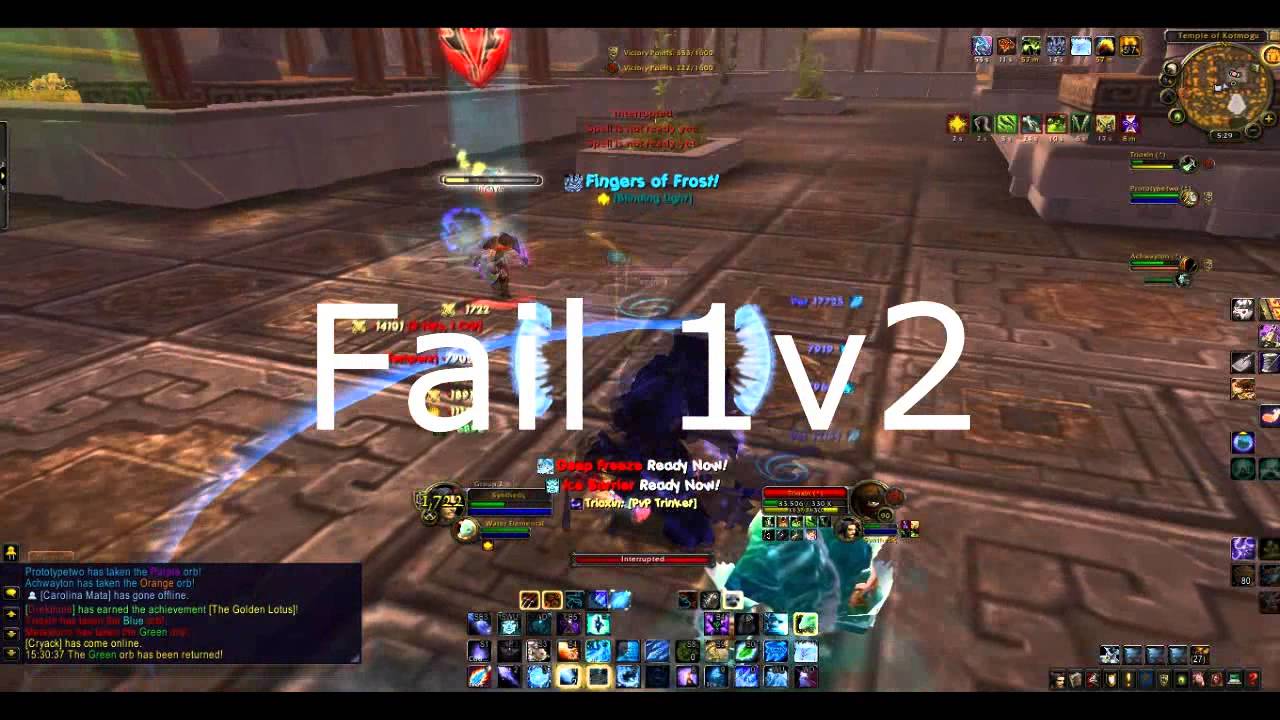 Frost Mage PvP Temple of Kotmogu Synthetic