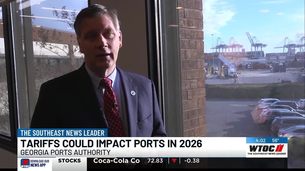 Tariffs could impact Georgia ports in 2026