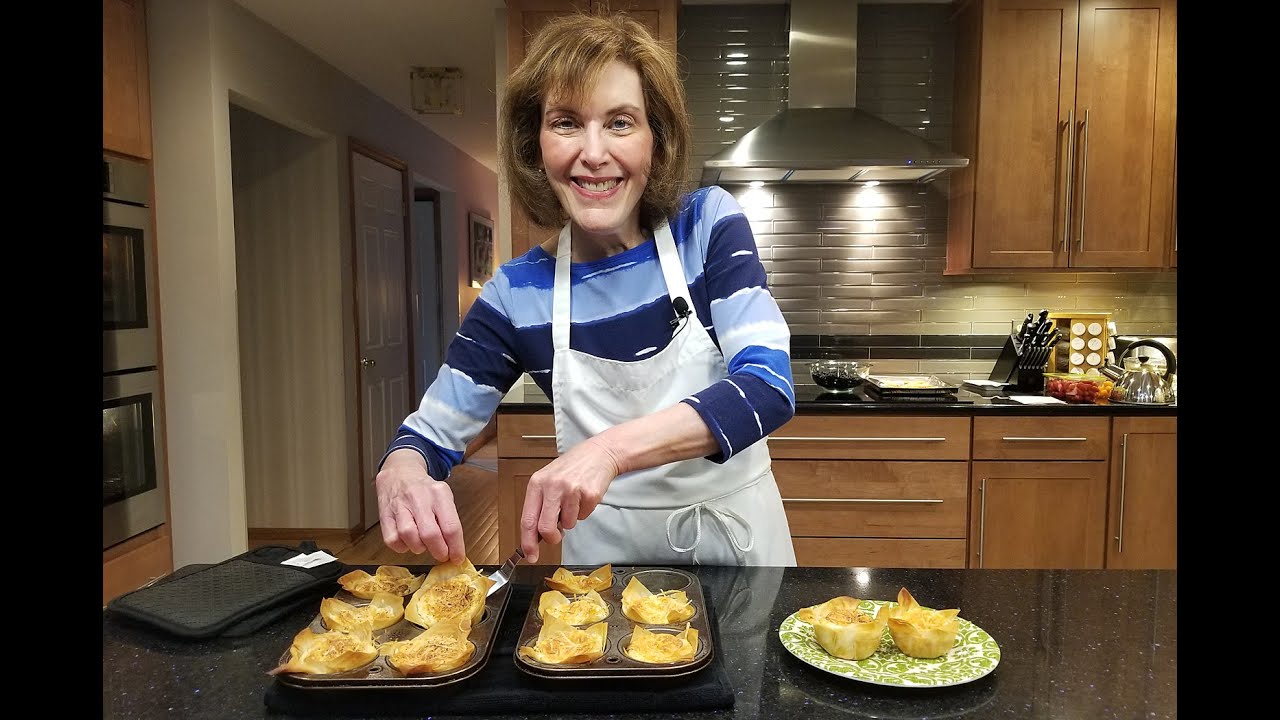Individual Garlic Herb Boursin Cheese Soufflés with Chef Gail Sokol