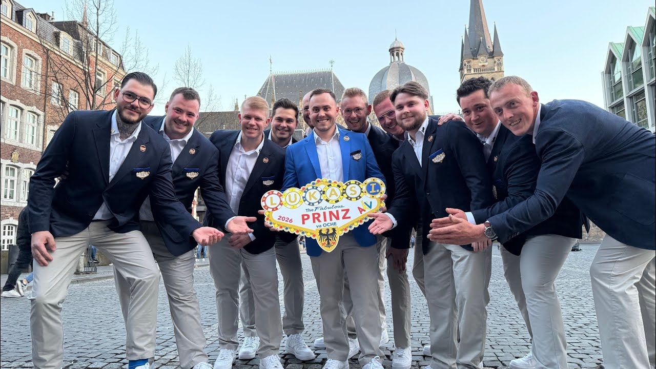 BAD AACHEN live vor Ort bei der Prinzenvorstellung