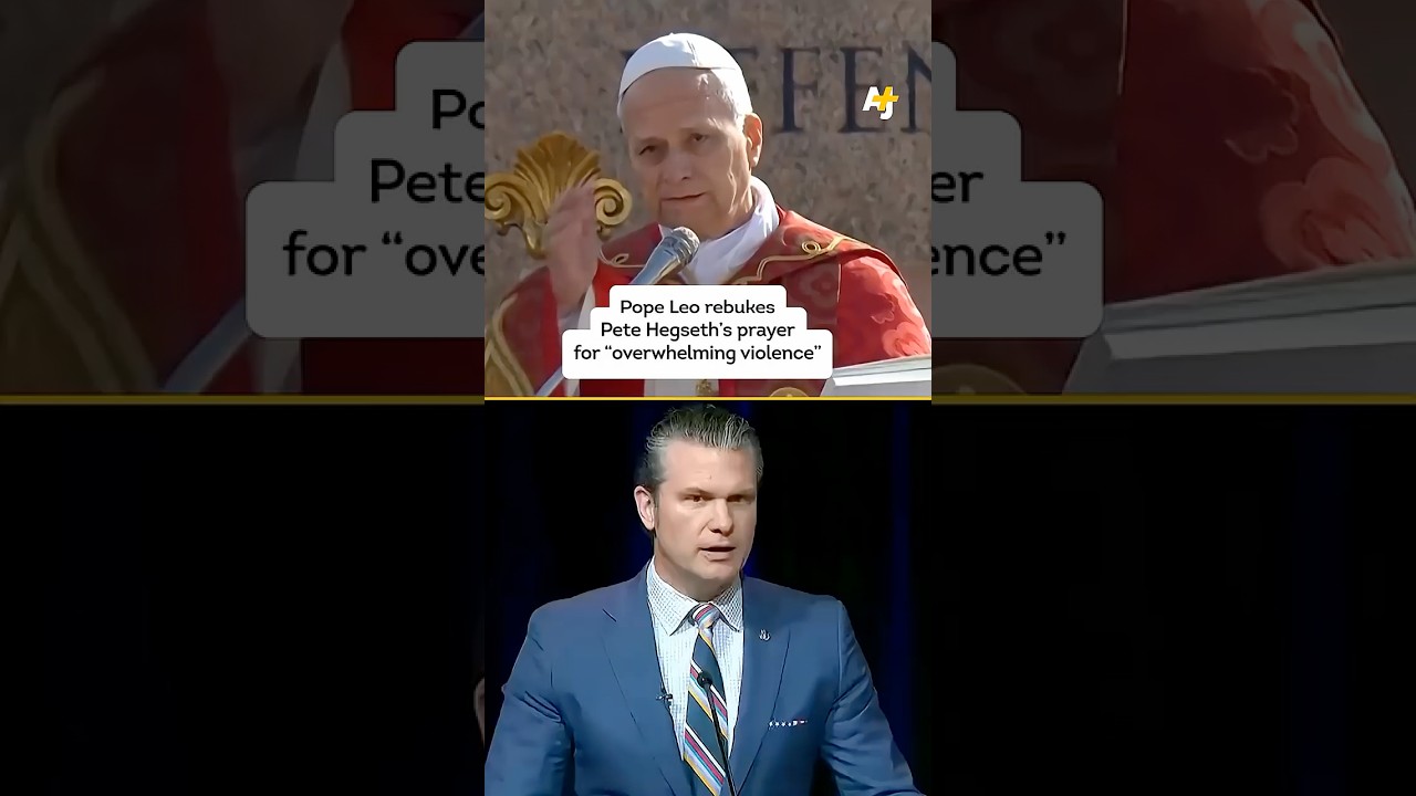 Папа Римский заявил, что Бог отвергает молитвы о войне после того, как США сами помолились о войне.