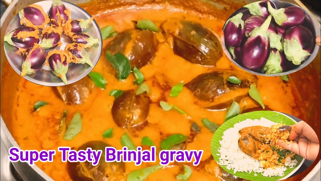 சூப்பரான டேஸ்ட்ல எண்ணெய் கத்தரிக்காய் குழம்பு செய்யலாம் வாங்க#ennai kathirikai kulambu#recipe#tamil