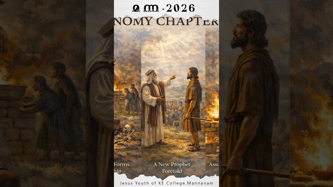 വലിയ നോമ്പിലെ വിശുദ്ധ ഗ്രന്ഥതീർത്ഥാടനം , സമ്പൂർണ ബൈബിൾ പാരായണം നിയമാവർത്തനം അദ്ധ്യായം - 18
