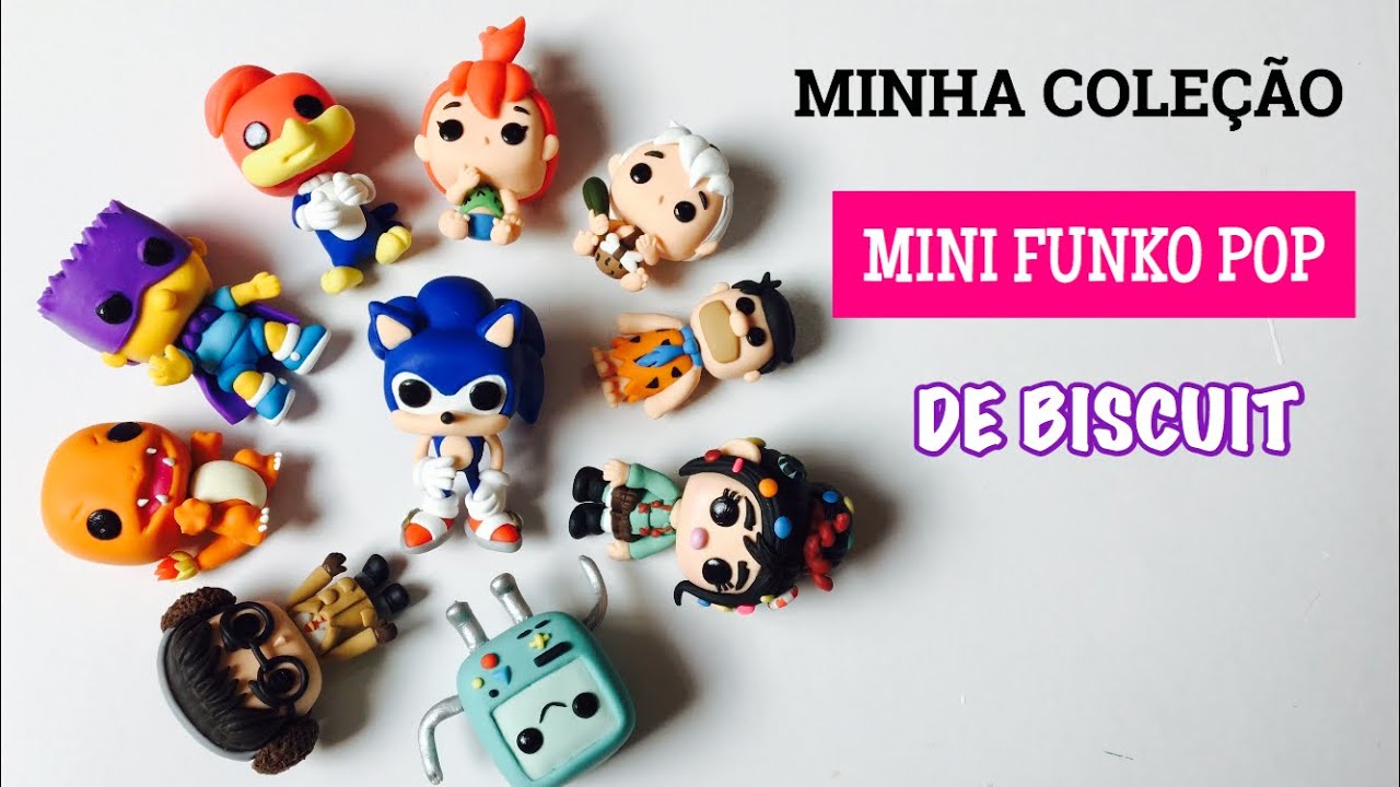 Minha Cole&ccedil;&atilde;o de mini Funko pop de  biscuit #luprestes