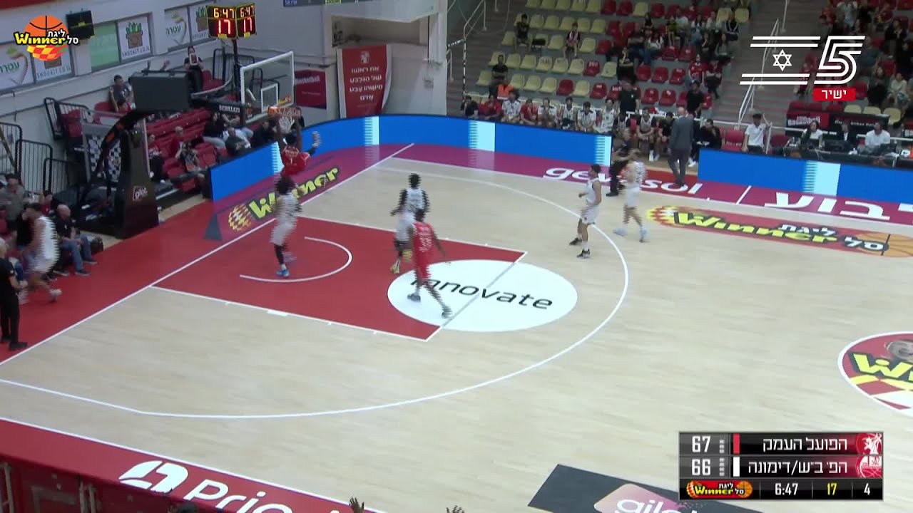 Kyler Edwards with 25 Points vs. BEER SHEVA