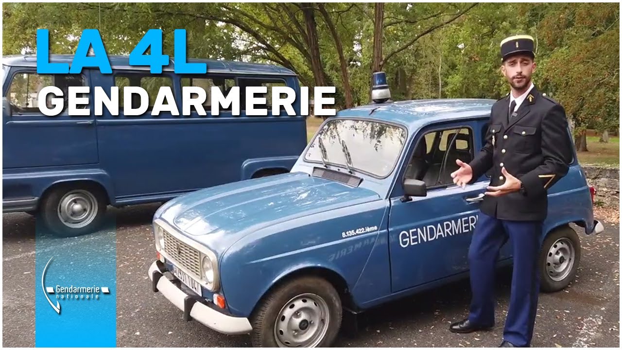 Une minute pour tout savoir sur la 4L Gendarmerie !