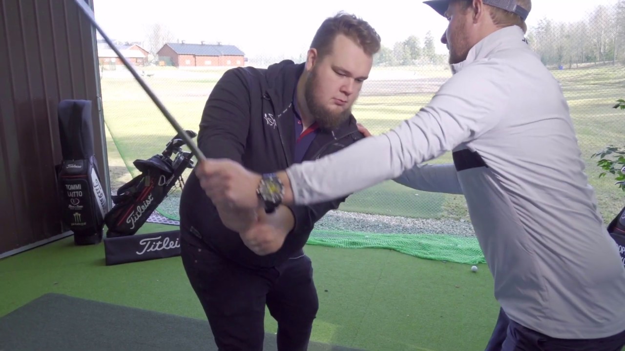 Hyv&auml; ruoka, parempi golf. (Golfin perusteet Sebun kanssa)