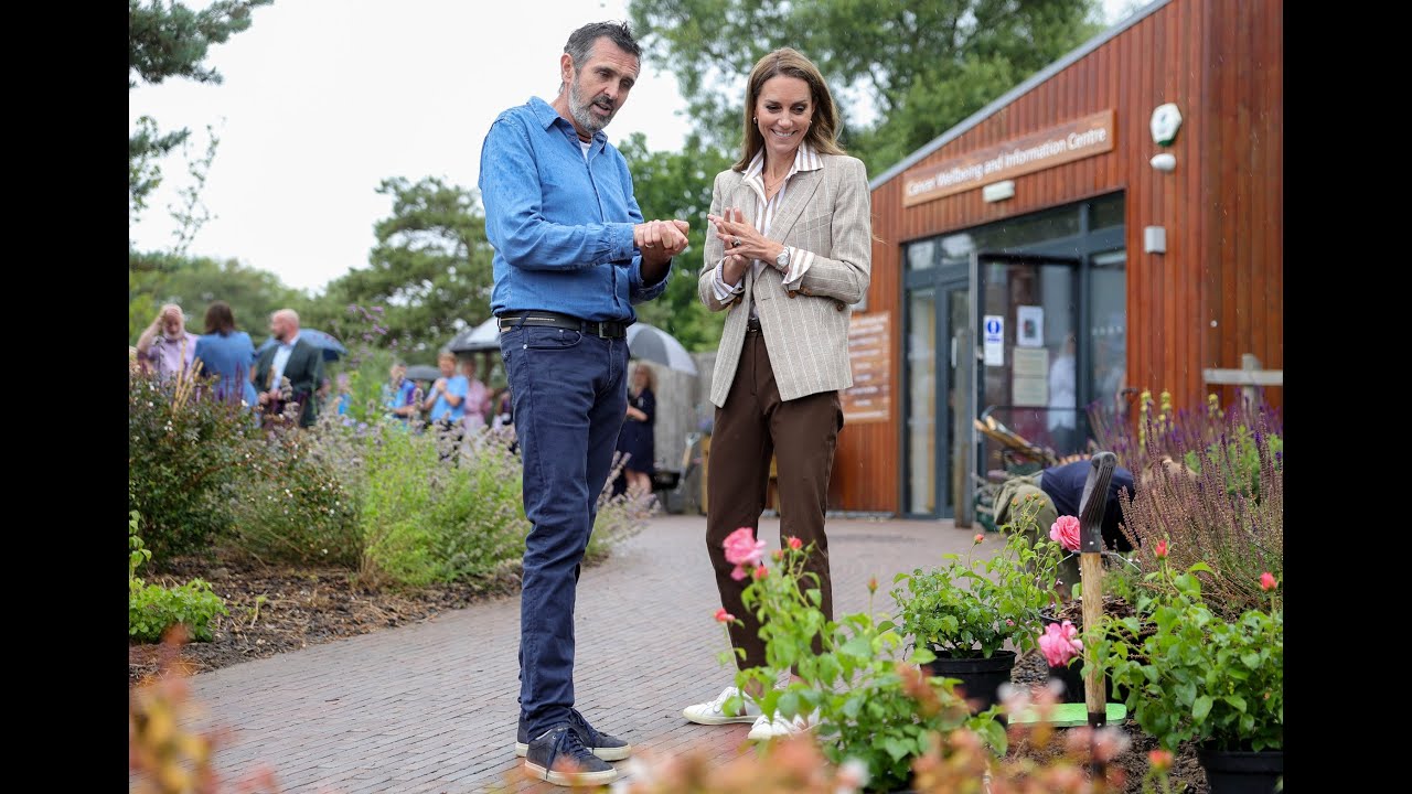 The Princess of Wales 'Catherine's' Rose by Harkness as seen at the RHS Chelsea Flower Show 2025