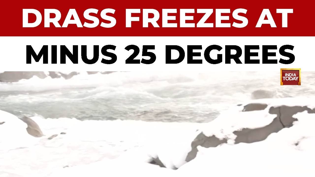Life at Minus 25&deg;C: DrasS Freezes as Climate Change Alters Himalayan Winters | India Today News