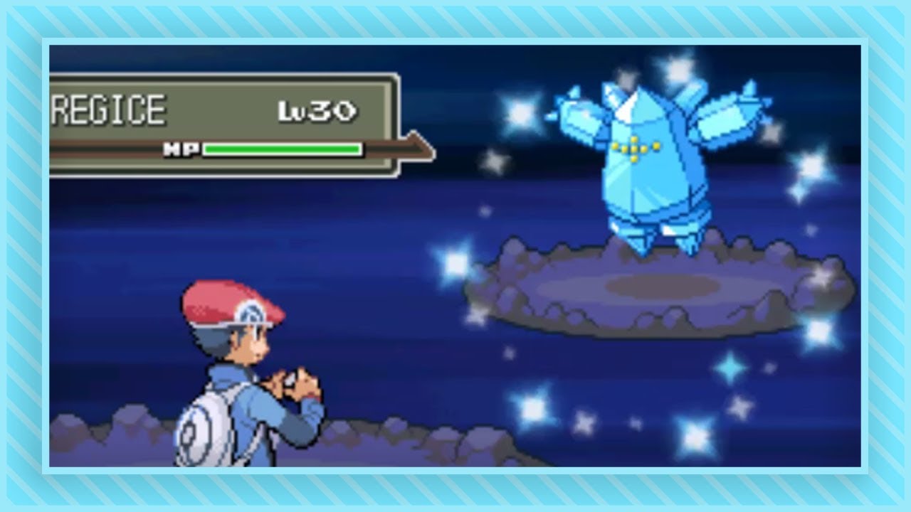 [LIVE] Shiny Regice after 1,154 SRs in Platinum
