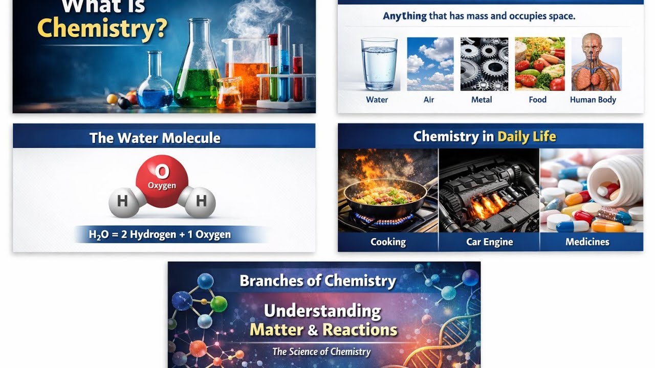 What is Chemistry? Easy Science Lesson for Everyone