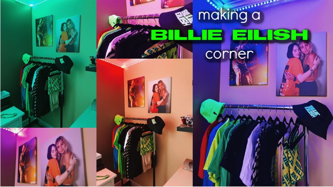 i made a billie eilish corner in my room | Jennifer Kramp