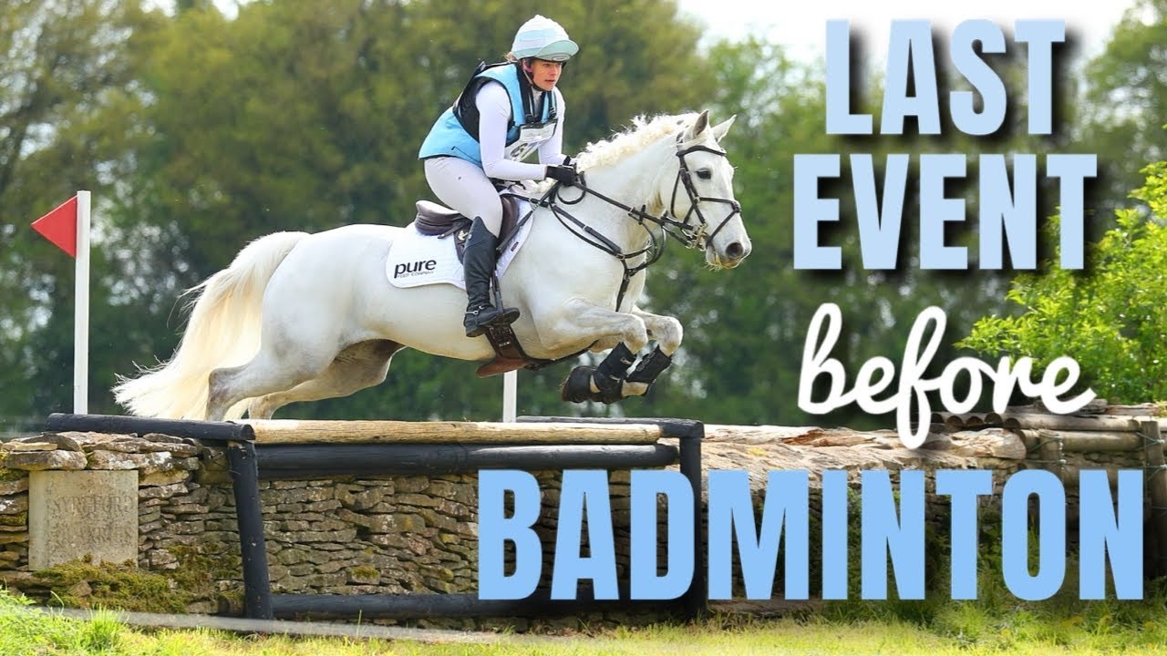 Our last event before Badminton was HUGE!