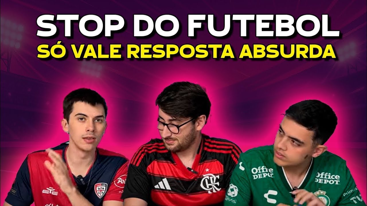 DUVIDO VOCÊ PONTUAR MAIS QUE A GENTE NO STOP DO FUTEBOL #4