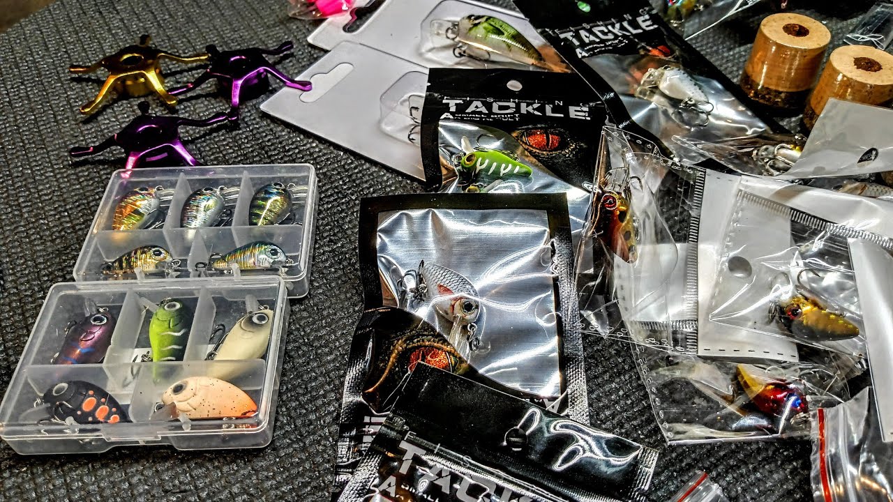 Huge AliExpress Unboxing Cheap Ul BFS Crankbaits