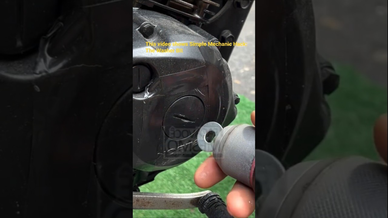 ​I Bet You Didn't Know a Washer Could Do This.