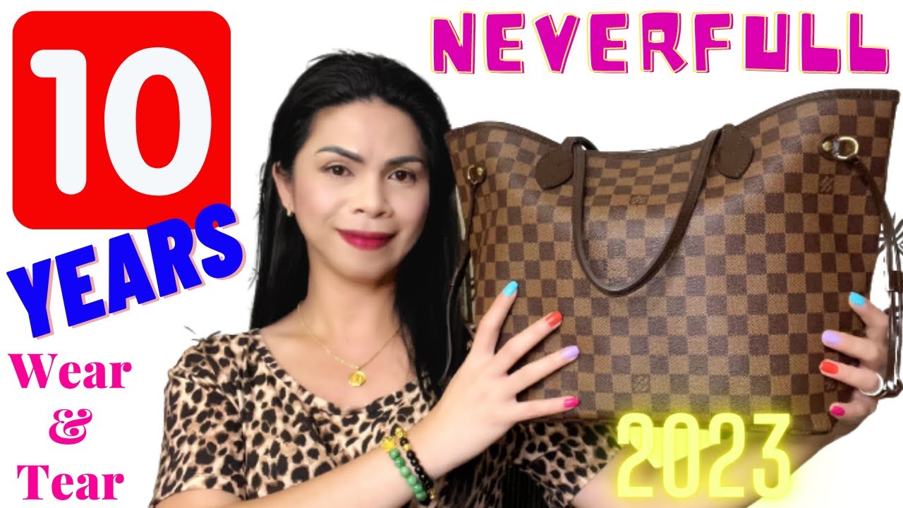 Обзор Louis Vuitton Neverfull за 10 лет. Износ. Плюсы и минусы. Стоит того, несмотря на рост цен 🙊