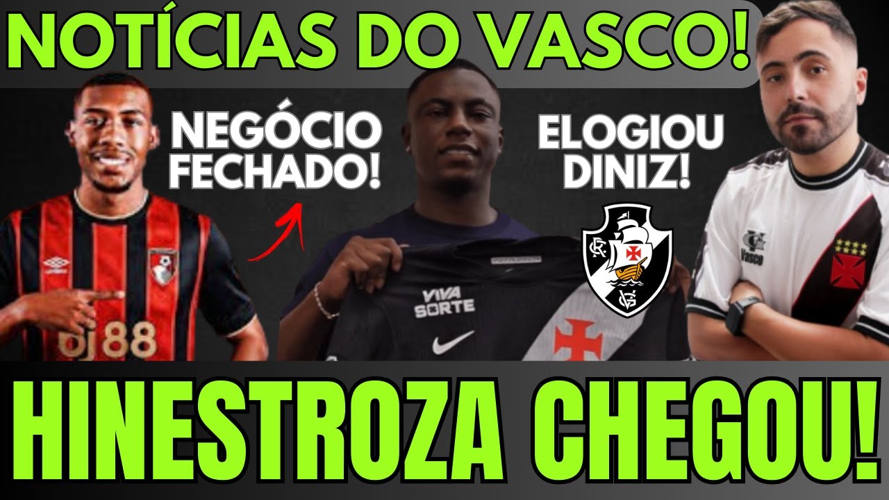 AGORA É OFICIAL: VASCO ANUNCIA MAIS UM REFORÇO PARA 2026! CHEGOU EMPOLGADO! TIME MISTO HOJE!