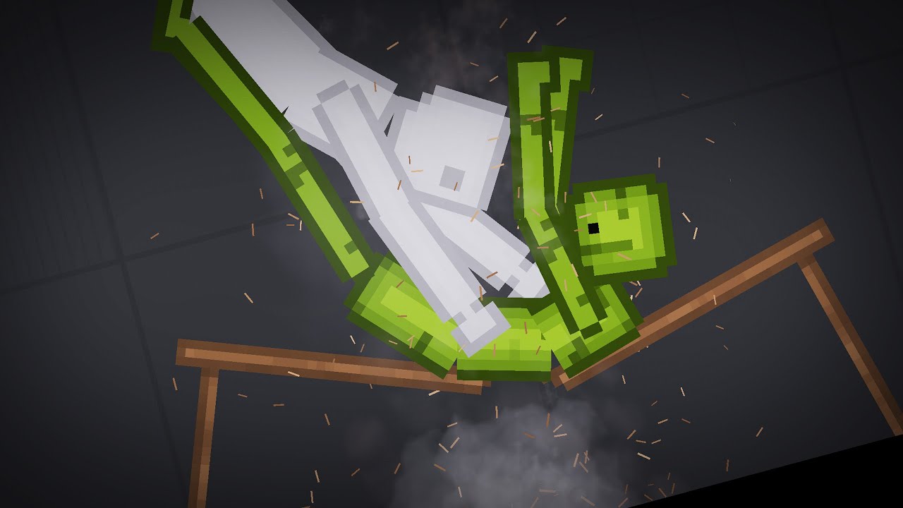 Melons Fight with People COMPILATION In People Playground