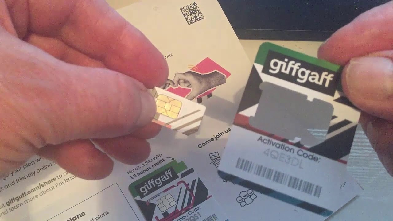 Order And Activate A GiffGaff SIM | Rekindle Tutorial