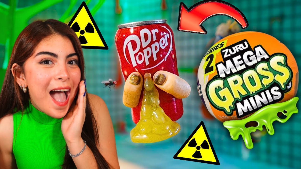 Juguetes MINIATURA ASQUEROSOS🤮 | Mini Gross parte 2