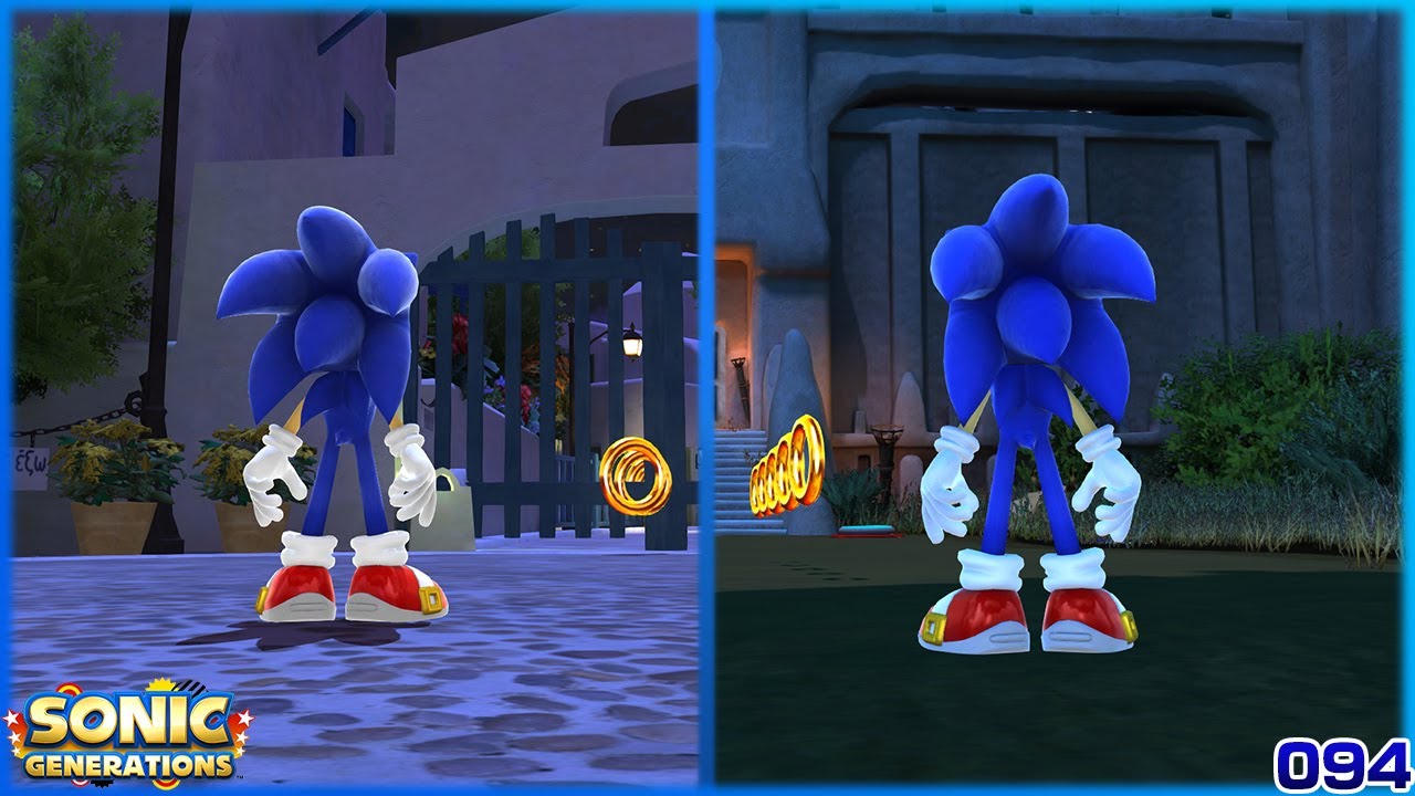 Unleashed Night stages as Modern Sonic