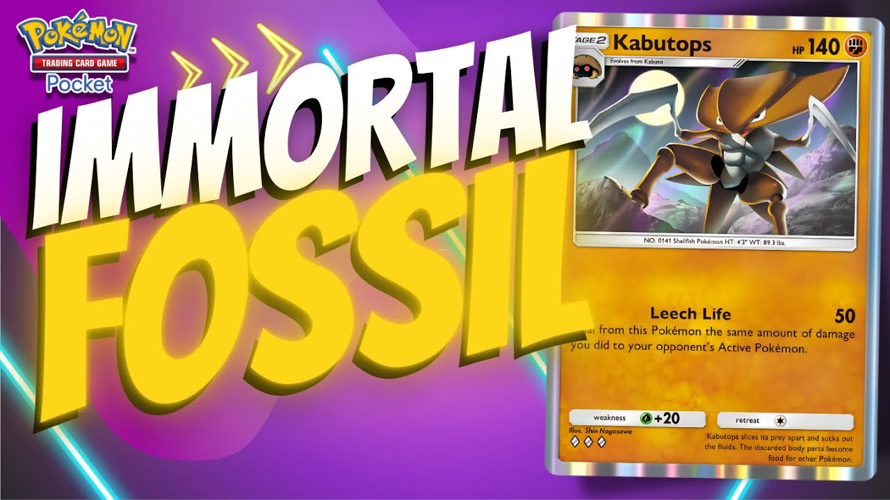 The Immortal Fossil - Kabutops is a BEAST