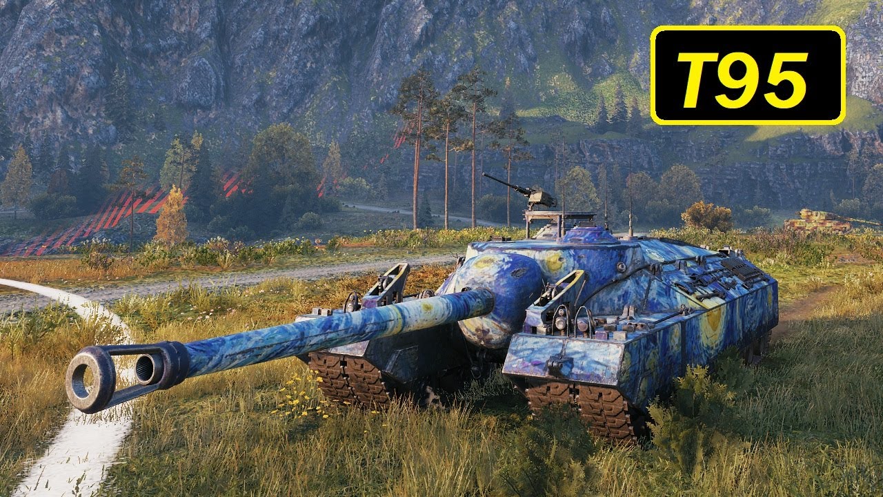 T95. Epic carry 1 vs 7. World of Tanks Top Replays. #wot #worldoftanks #wotreplays