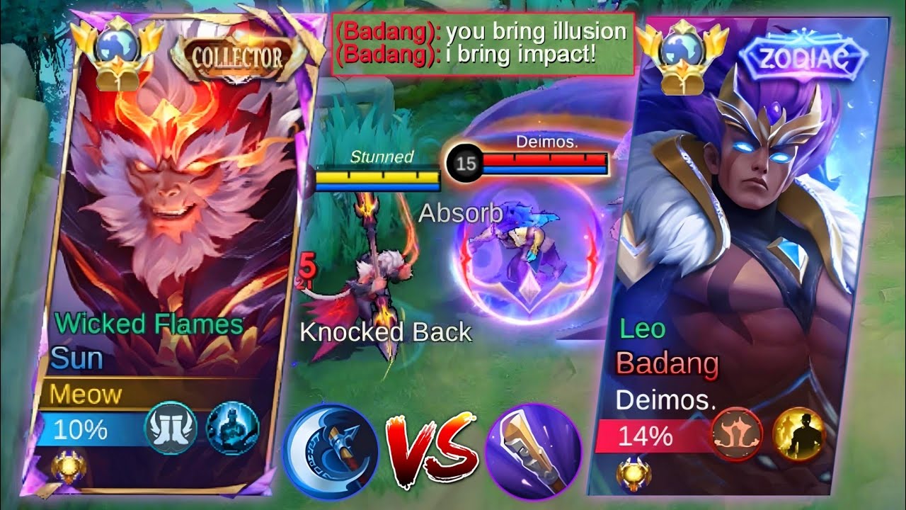 SUN УНИЧТОЖАЕТ МЕТА БАДАНГ С ПОМОЩЬЮ БОЛЬШИХ ТРЮКОВ С КЛОНОМ МОЗГА!🔥