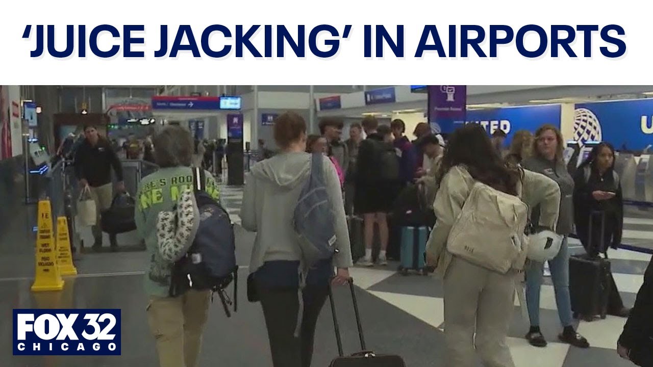 TSA issues warning about ‘juice jacking’ in airports