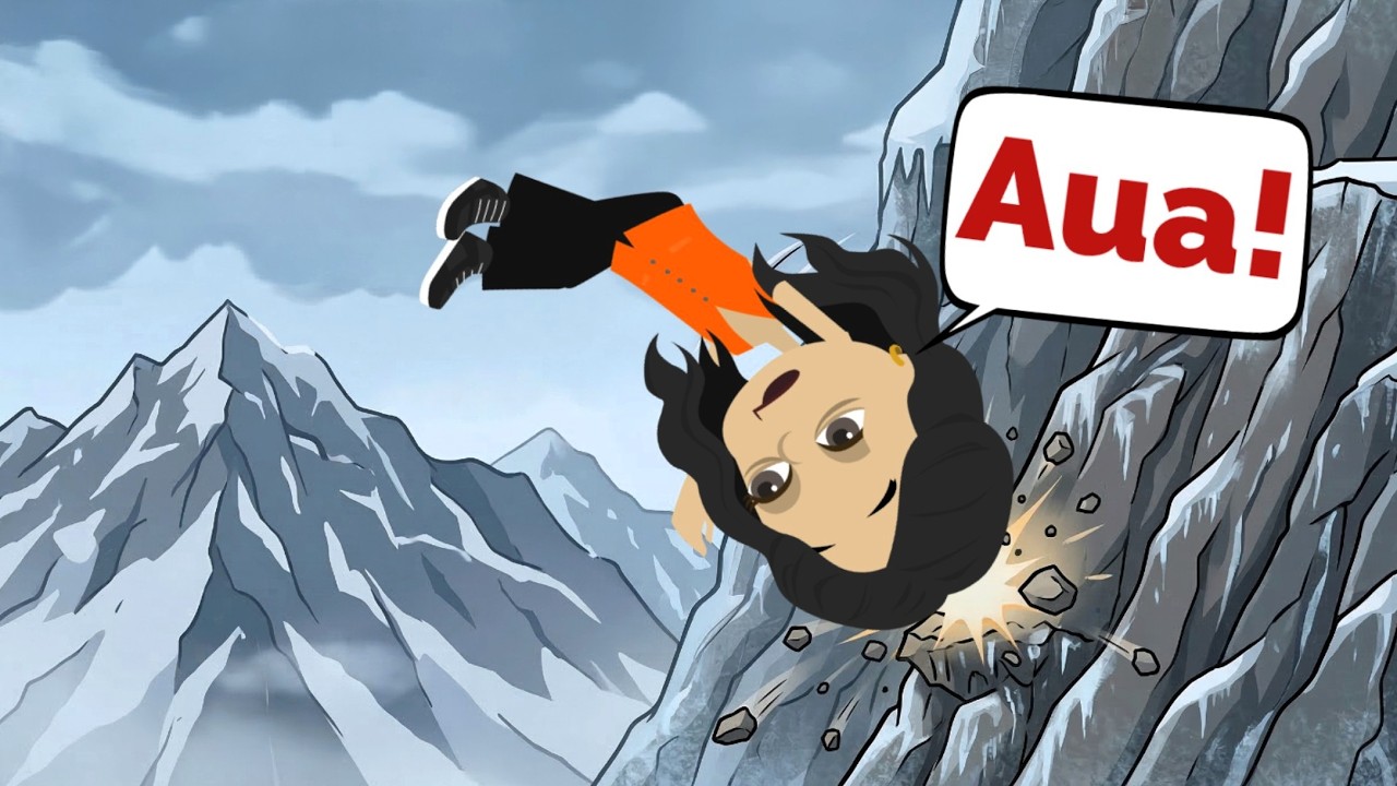 Nora stürzt vom Berg...