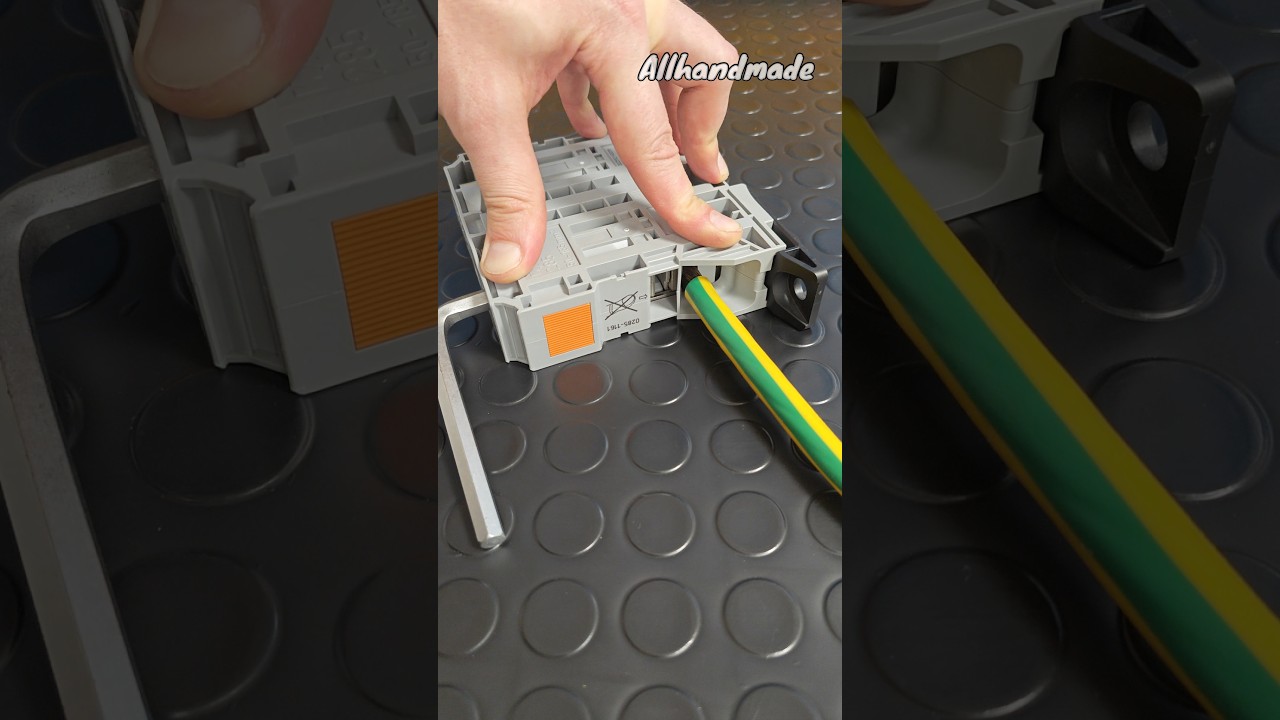 Giant WAGO Wire Connector #wago #wagoconnector #connectors