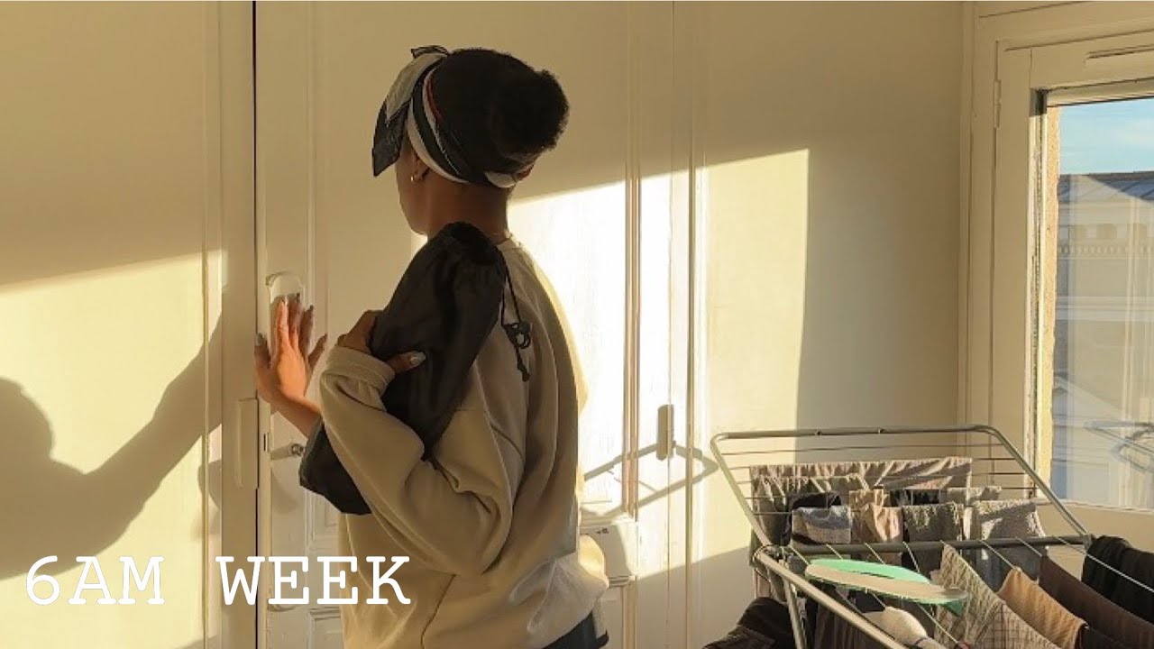 💼5 Days of 6AM Mornings | Working Life in France 🇫🇷