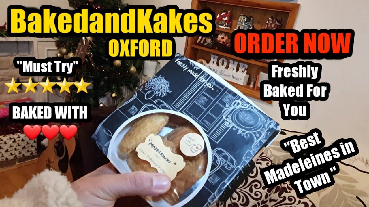 BakesandKakes Oxford |  Madeleines and Pandesal Review